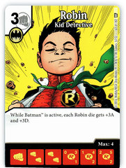 Robin - Kid Detective (Die & Card Combo)