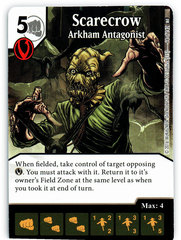 Scarecrow - Arkham Antagonist (Die & Card Combo)