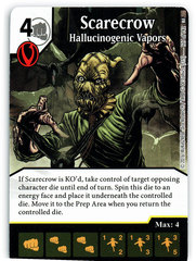 Scarecrow - Hallucinogenic Vapors (Die & Card Combo)