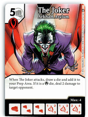 The Joker - Arkham Asylum (Die & Card Combo)