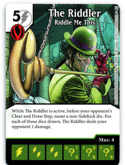The Riddler - Riddle Me This (Die & Card Combo)