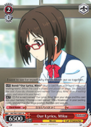 Our Lyrics, Miku - IMC/W41-E051 - R