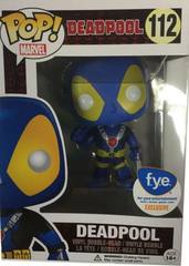 Marvel Series - #112 - Blue/Yellow Deadpool [FYE]