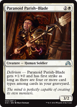 Paranoid Parish-Blade - Foil