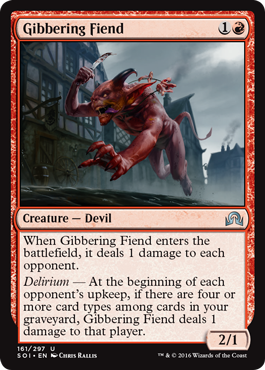 Gibbering Fiend - Foil