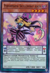 Performapal Skullcrobat Joker - OP01-EN007 - Super Rare - Unlimited Edition