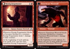 Kessig Forgemaster // Flameheart Werewolf