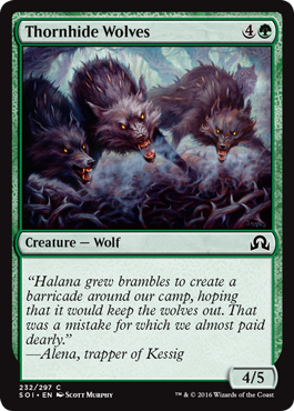 Thornhide Wolves - Foil