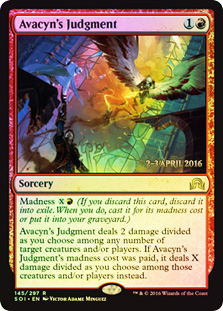 Avacyns Judgment - Foil - Prerelease Promo