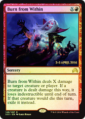 Burn from Within - Foil - Prerelease