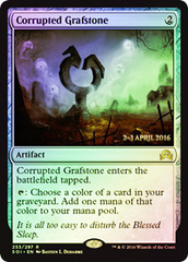 Corrupted Grafstone - Foil - Prerelease Promo