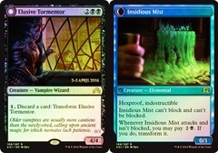 Elusive Tormentor // Insidious Mist - Foil - Prerelease Promo