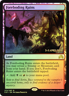 Foreboding Ruins - Foil - Prerelease Promo