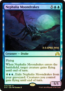 Nephalia Moondrakes - Foil - Prerelease Promo