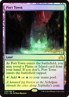 Port Town - Foil - Prerelease Promo