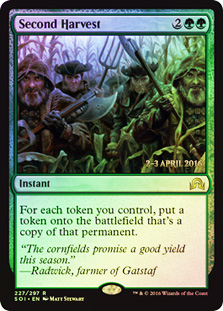 Second Harvest - Foil - Prerelease Promo