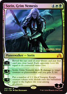 Sorin, Grim Nemesis - SOI Prerelease