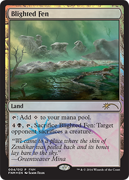 Blighted Fen - FNM Promo - Foil