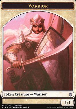 Warrior Token - Magic League Promo