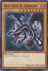 Red-Eyes B. Dragon - MIL1-EN027 - Common - 1st Edition