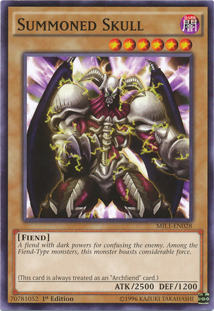 Summoned Skull - MIL1-EN028 - Common - 1st Edition