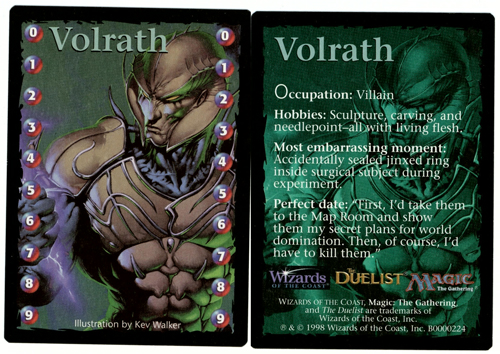 Volrath Life Counter Token