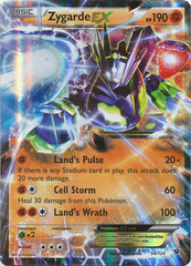 Zygarde-EX - 54/124 - Holo Rare ex