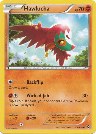 Hawlucha - 48/124 - Uncommon