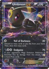 Umbreon-EX - 55/124 - Holo Rare ex