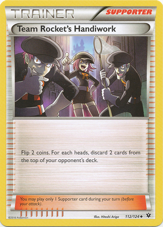 Team Rockets Handiwork - 112/124 - Uncommon