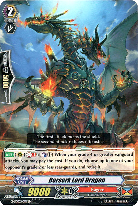 Berserk Lord Dragon - G-LD02/007EN - C Berserk Lord Dragon - G-LD02/007EN - C
