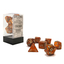 Polyhedral 7-Dice Set CHX27503 - Glitter Gold/Silver