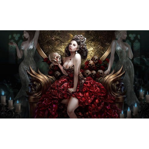 HC&D Bite of the Immortal Rose playmat