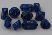 10 Piece Hybrid Pearl - Blue