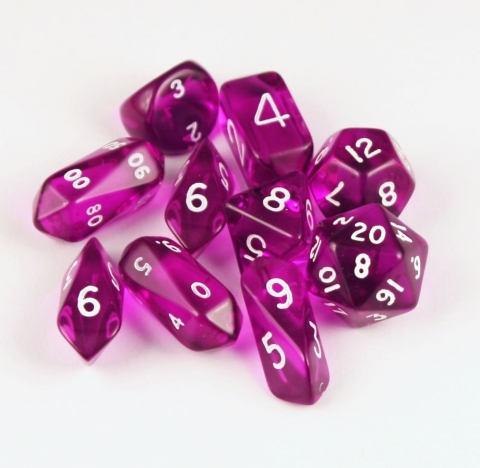 10 Piece Hybrid Translucent - Purple