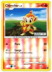 Chimchar - 56/100 - Reverse Holo - BK Promo