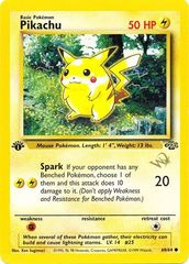 [Deprecated] [Duplicate] Pikachu - 60/64 - Common - Wizard's 1st Edition 