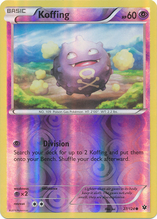 Koffing - 27/124 - Common - Reverse Holo