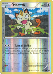 Meowth - 74/124 - Common - Reverse Holo