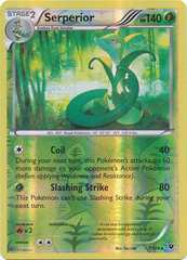 Serperior - 7/124 - Rare - Reverse Holo