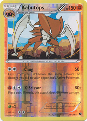 Kabutops - 39/124 - Rare - Reverse Holo