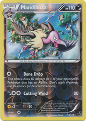 Mandibuzz - 58/124 - Rare - Reverse Holo