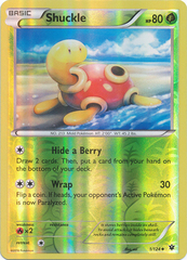 Shuckle - 1/124 - Uncommon - Reverse Holo