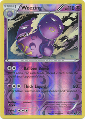 Weezing - 28/124 - Uncommon - Reverse Holo