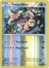 Kangaskhan - 75/124 - Uncommon - Reverse Holo