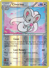 Cinccino - 88/124 - Uncommon - Reverse Holo