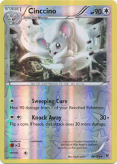 Cinccino - 89/124 - Uncommon - Reverse Holo