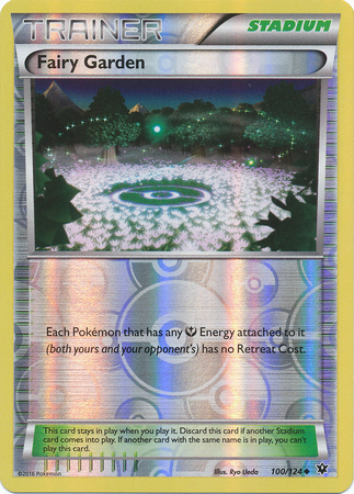 Fairy Garden - 100/124 - Uncommon - Reverse Holo