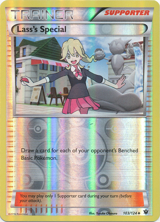 Lasss Special - 103/124 - Uncommon - Reverse Holo