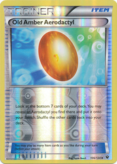 Old Amber Aerodactyl - 106/124 - Uncommon - Reverse Holo